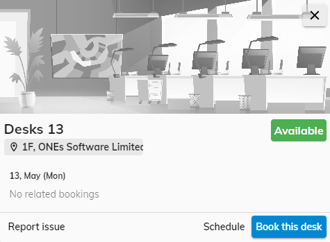 Offision - desk detail