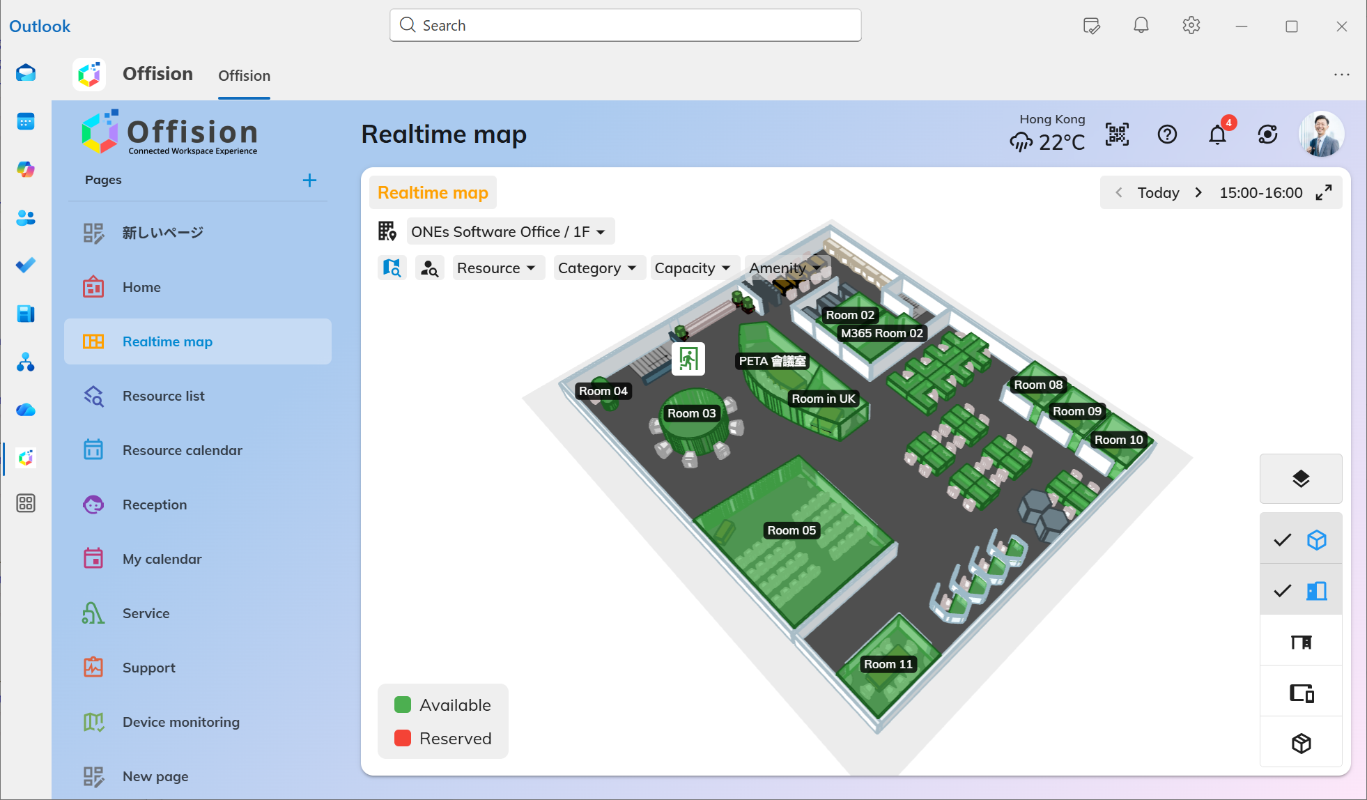 Organize meetings in Outlook