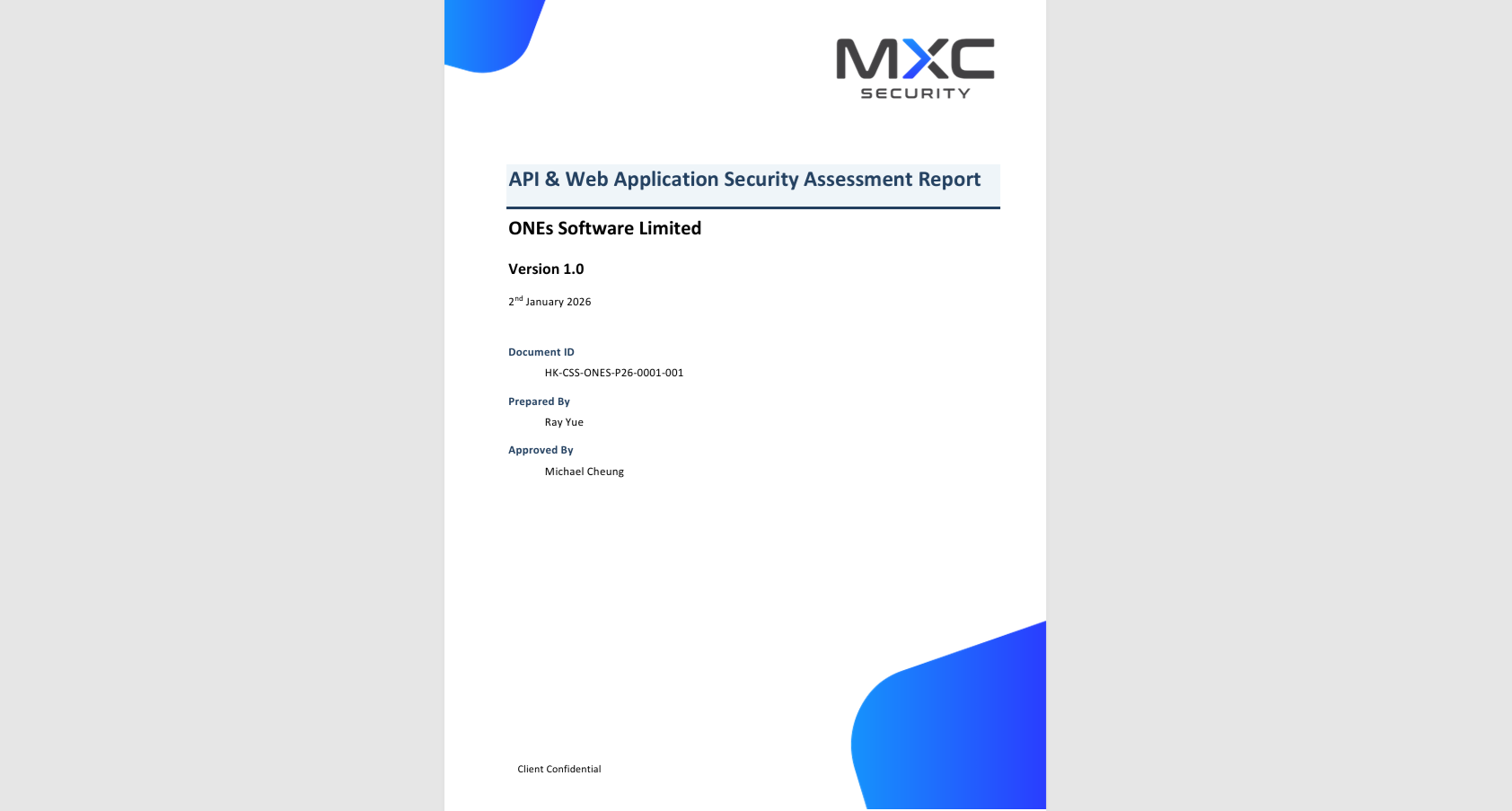 Security Assessment Report Preview