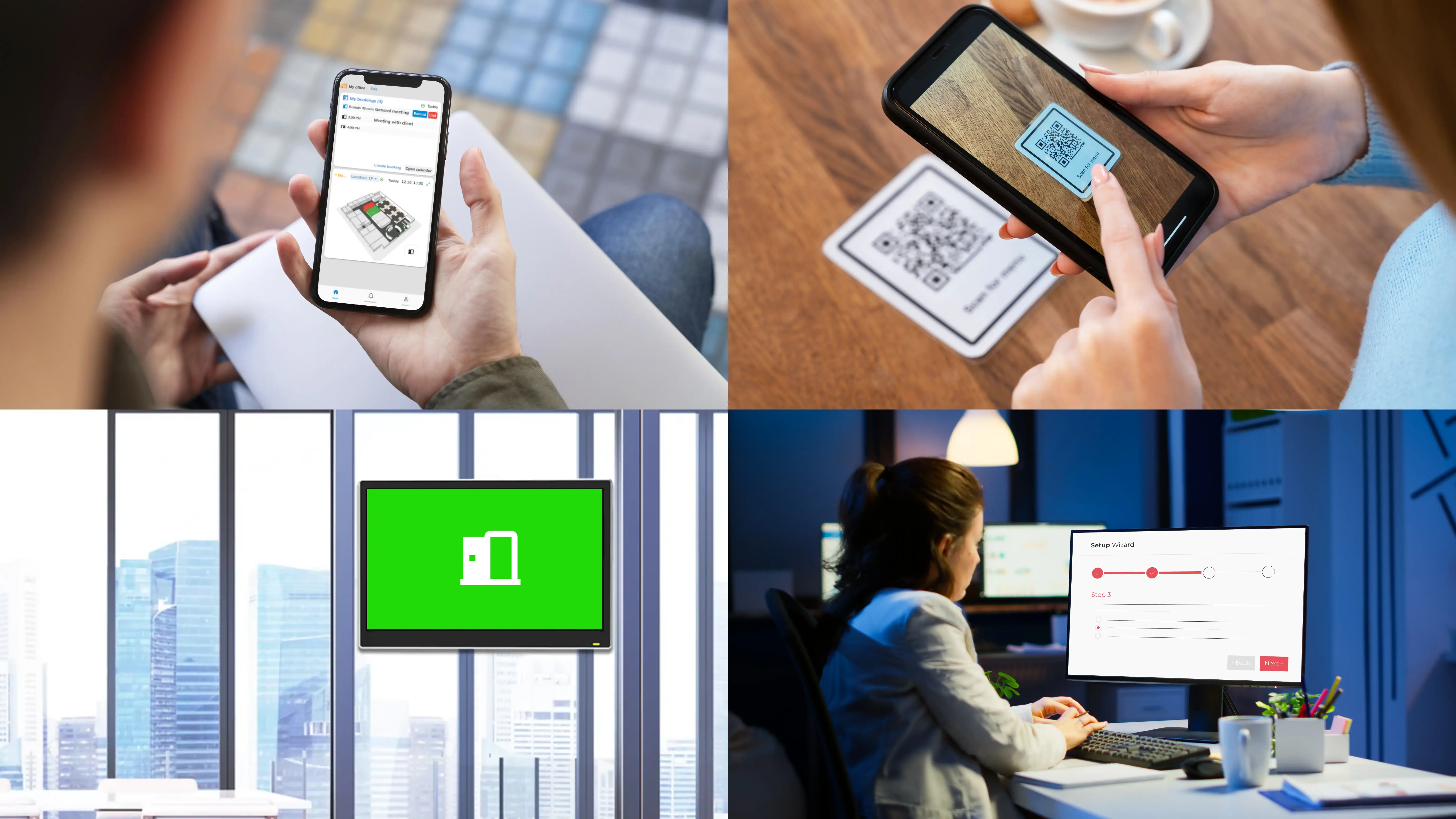 支援多種簽到方式和應用情況