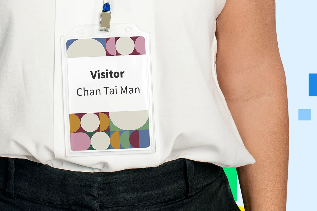 Offision - Visitor badge